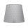 Abat-jour Gris Lampadaire E27 tissu crocheté