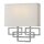 Applique CHINO Nickel Lampe design salon