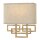 Lampe murale d&eacute;corative CHINO Bronze Lampe de salon
