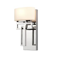Lampe de salle de bain LED chromée...