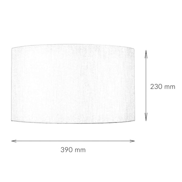 Applique murale tissu Up Down en laiton crème GRASTA