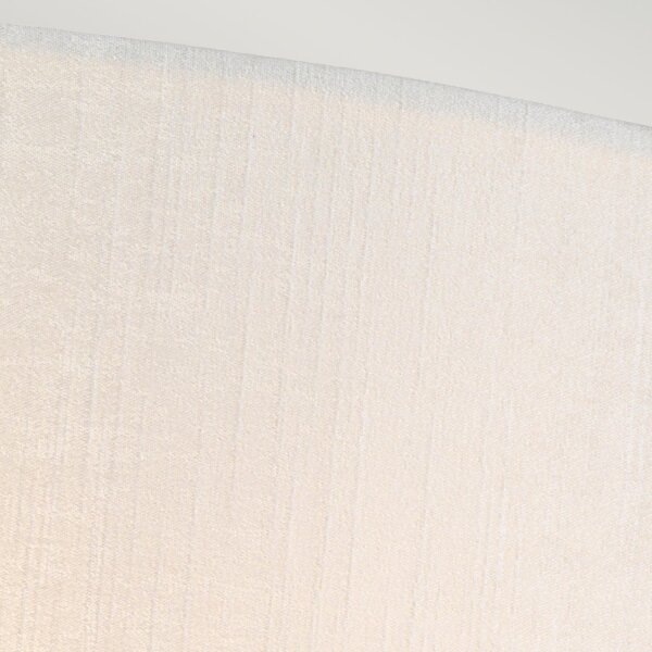 Applique murale Tissu Crème Laiton E27 Up Down Moderne GRASTA