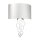 Applique Crème Chrome Moderne Tissu Métal Up Down Couloir
