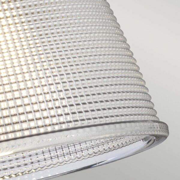 Badezimmerlampe IP44 in Messing Klar inkl. G9 LED