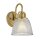 Badezimmerlampe IP44 in Messing Klar inkl. G9 LED