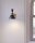Applique murale noire laiton E27 métal rétro design