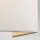 Applique murale carrée tissu Up Down E27 crème chrome