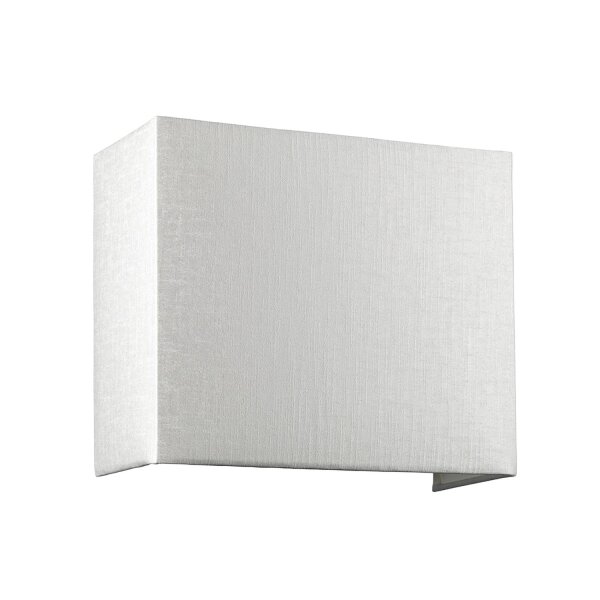 Applique murale dangle tissu crème laiton E27 NADATILA