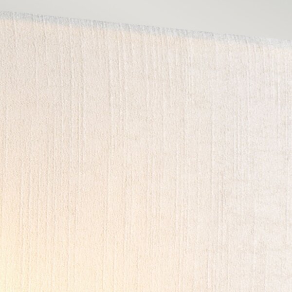Applique murale dangle tissu crème laiton E27 NADATILA