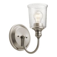 Applique verre métal art nouveau E27 LIODA