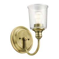 Applique Abat-jour en verre Métal Art nouveau en...