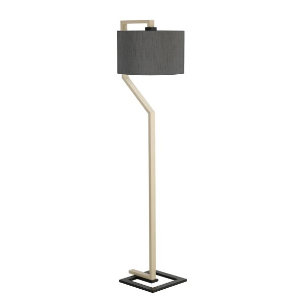 Lampadaire Salon 161 cm Moderne Gris Crème