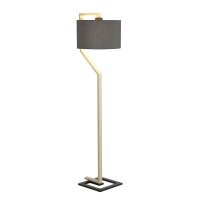 Lampadaire Salon 161 cm Moderne Gris Crème