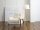 Lampadaire tripode Blanc Laiton 140 cm Tissu Métal