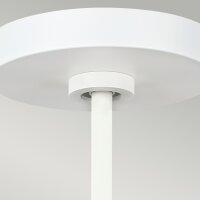 Plafonnier rond blanc or Moderne ajustable