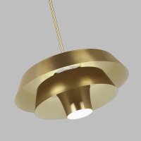 Lampe de plafond métal en laiton Ø46cm Mid...