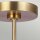Lampe de plafond métal en laiton Ø46cm Mid Century