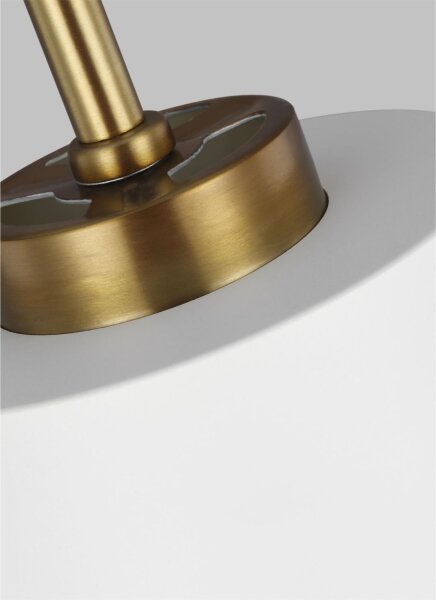 Plafonnier métal laiton blanc E27 design rétro