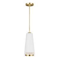 Plafonnier métal laiton blanc E27 design rétro
