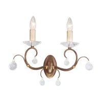 Applique murale CANDELA 11 Bronze Lampe de salon