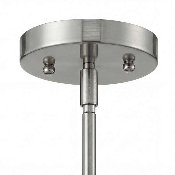 Plafonnier en métal chromé E27 Ø25cm SERENO
