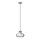 Plafonnier en métal chromé E27 Ø25cm SERENO