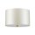 Plafonnier tissu rond en laiton crème antique
