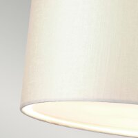 Plafonnier Crème Chrome rond Ø56cm faible...
