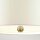 Plafonnier grand rond 66 cm tissu en laiton crème