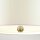 Lampe de plafond tissu grand rond Ø76cm en laiton crème