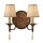 Applique SAMEA Bronze L:39cm 2xE14 Lampe design