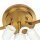 Lampe de plafond blanc laiton antique Art Nouveau éblouissant