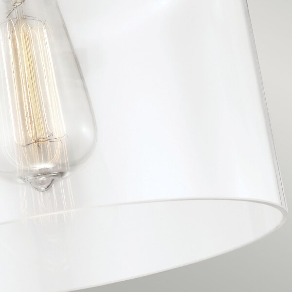 Lampe de plafond verre design vintage Ø23cm E27 BASRA