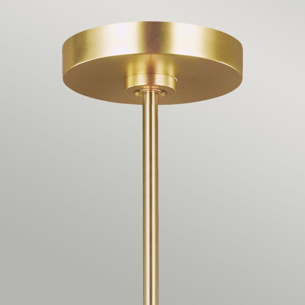 Deckenleuchte Sputnik inkl. G9 LED in Messing Art Déco