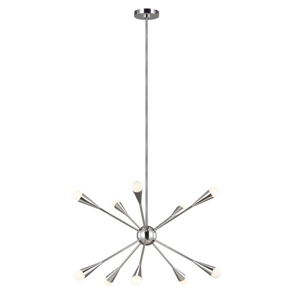 Deckenleuchte Metall Sputnik inkl. G9 LED Art Déco