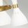 Lampe de plafond en métal blanc laiton Ø81cm Retro