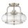 Lampe de plafond vintage verre métal 25cm E27 FELI