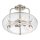 Lampe de plafond verre métal Ø41cm intérieur style vintage