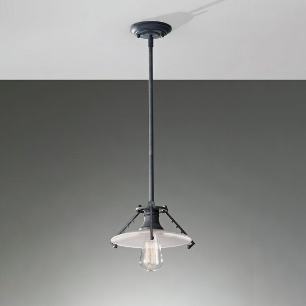 Lampe de plafonnier en métal pour E27 Ø25cm design industriel