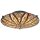 Plafonnier en verre style Tiffany Ø42cm rond SANSA