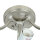 Plafonnier E27 Blanc Nickel Ø37cm Verre Métal