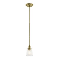 Lampe de plafond E27 en laiton Ø13cm verre...