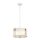Lampe à suspendre Blanc Transparent Ø30 m rond Table à manger CARILA