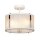 Lampe à suspendre Blanc Transparent Ø30 m rond Table à manger CARILA