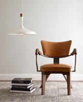 Suspension Blanc Métal Bois Ø48cm...