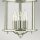 Suspension métal verre art nouveau 3x E14 AVELINE