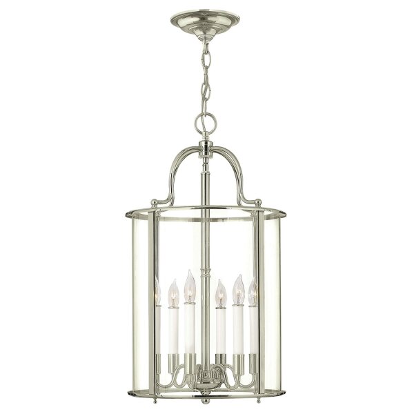 Lampe à suspendre métal verre Art Nouveau AVELINE