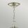 Lampe à suspendre métal verre Art Nouveau AVELINE