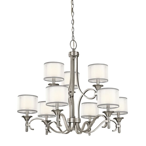 Grand lustre avec abat-jour Moderne CANELADO