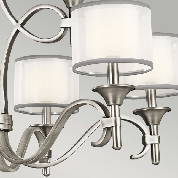 Grand lustre avec abat-jour Moderne CANELADO